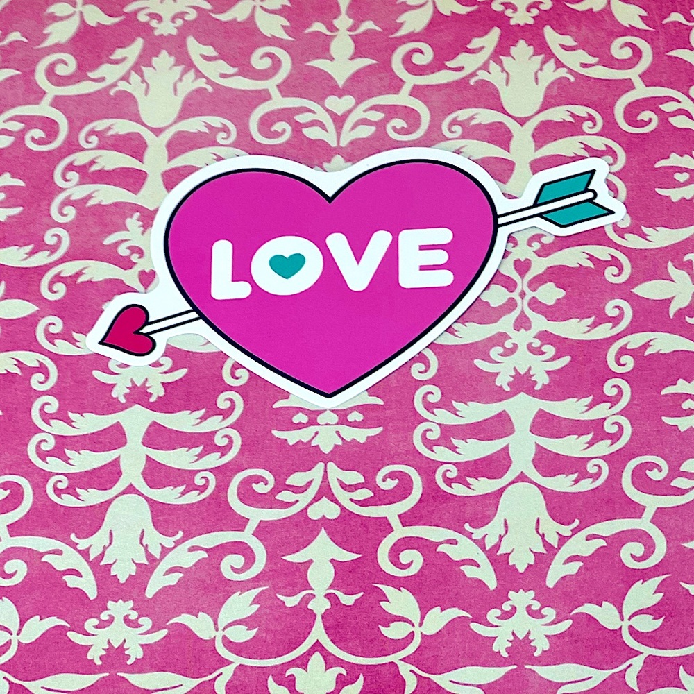 Love Cute Lovey Sweetheart Love You Valentines Sweet Sticker